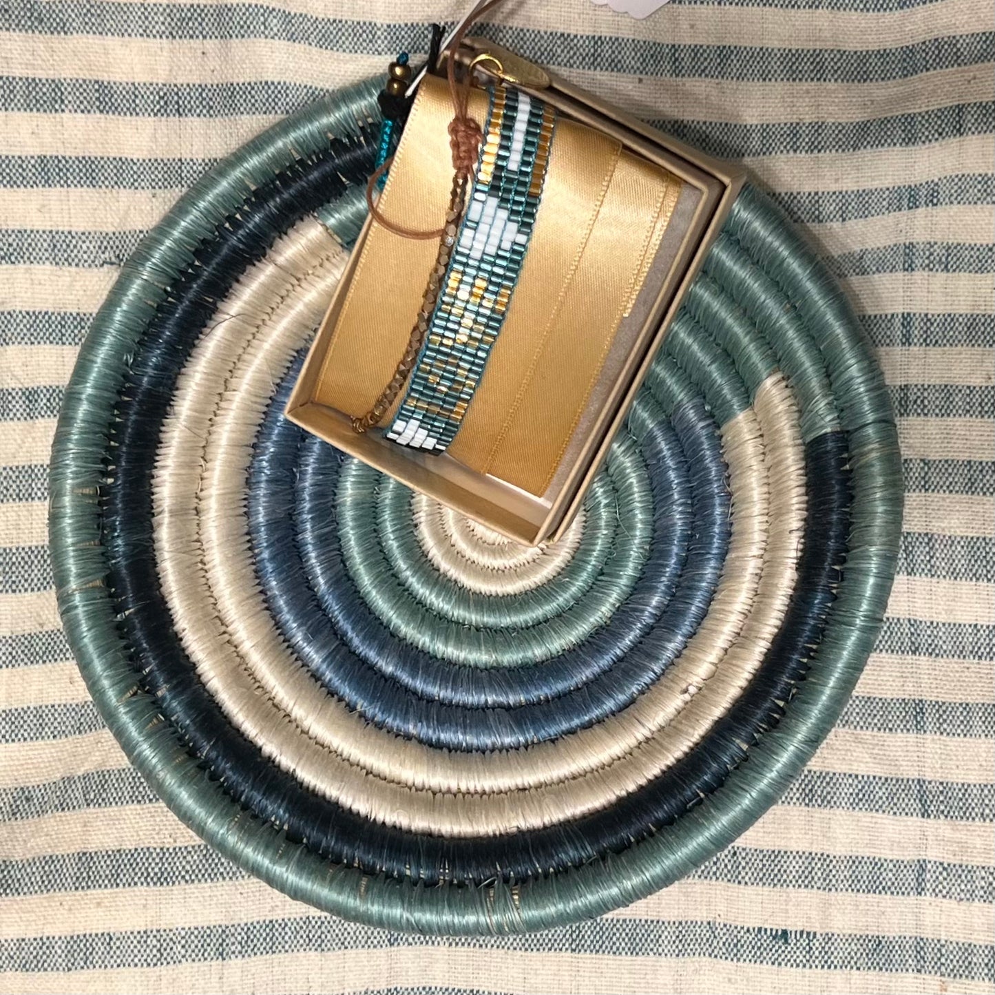 Kazi Woven Bowl - Synthesis 6" diameter