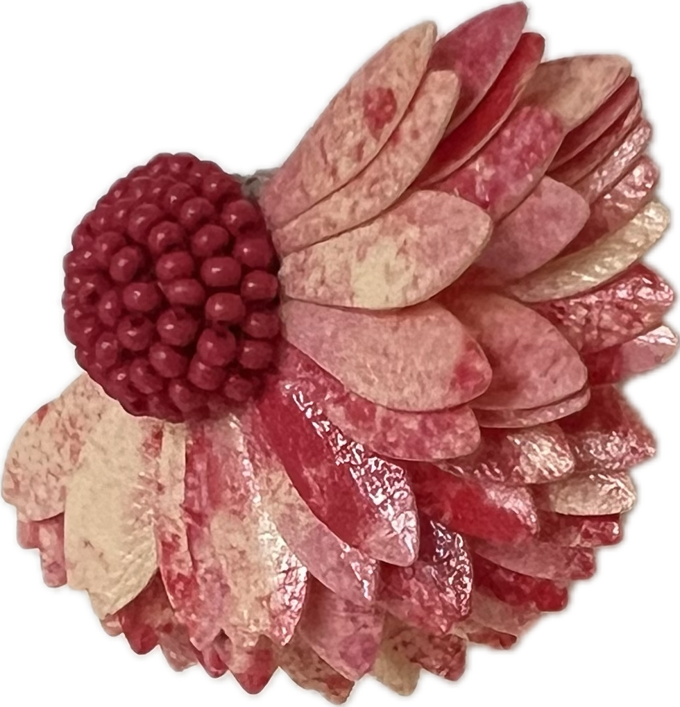 Olivia Dar Marigold Earring Pair Pink