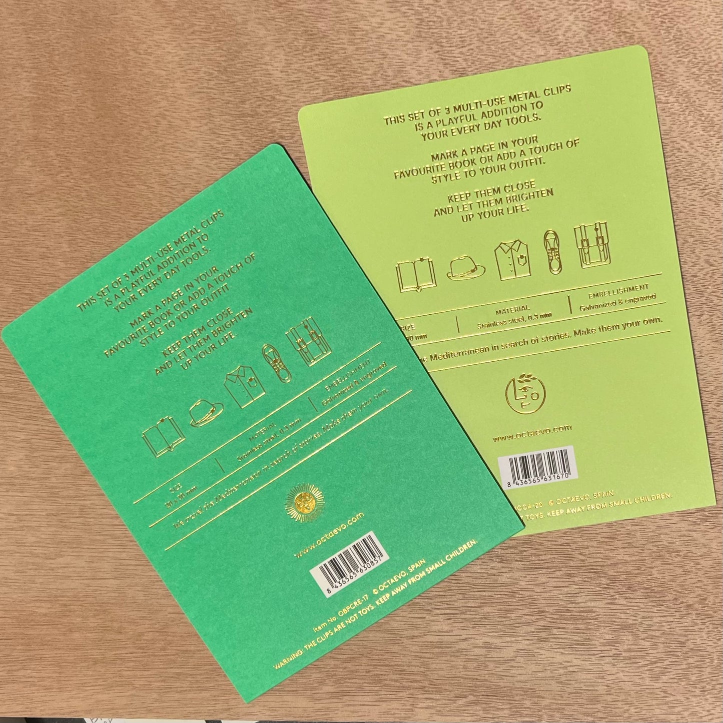 Octaevo Metal Clip set - Retiro