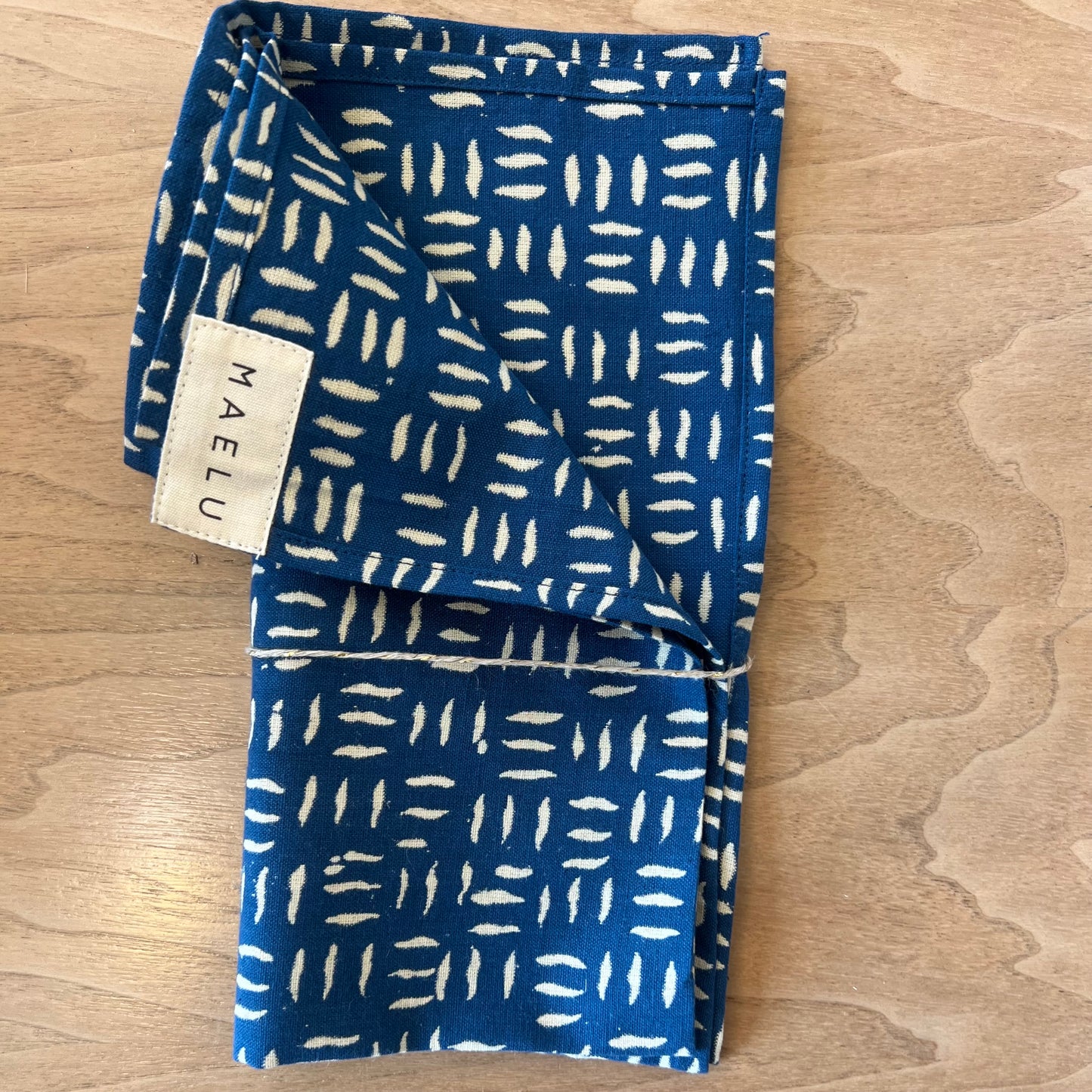 Maelu designs Joni block print bandana