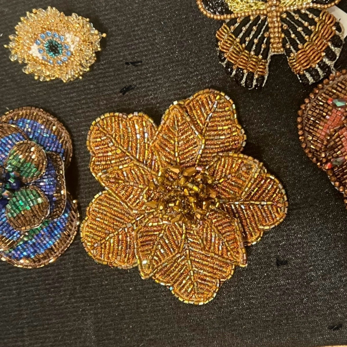 Olivia Dar Primrose Brooch Bronze