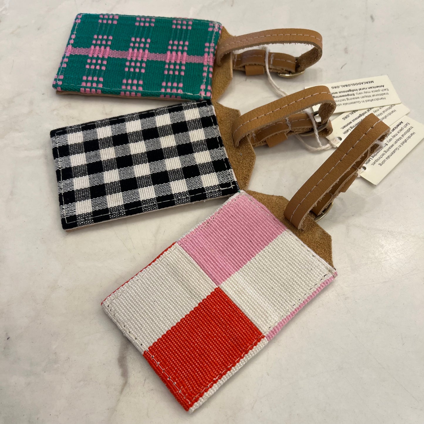 Mercado Global Ines Luggage tag - Stripe