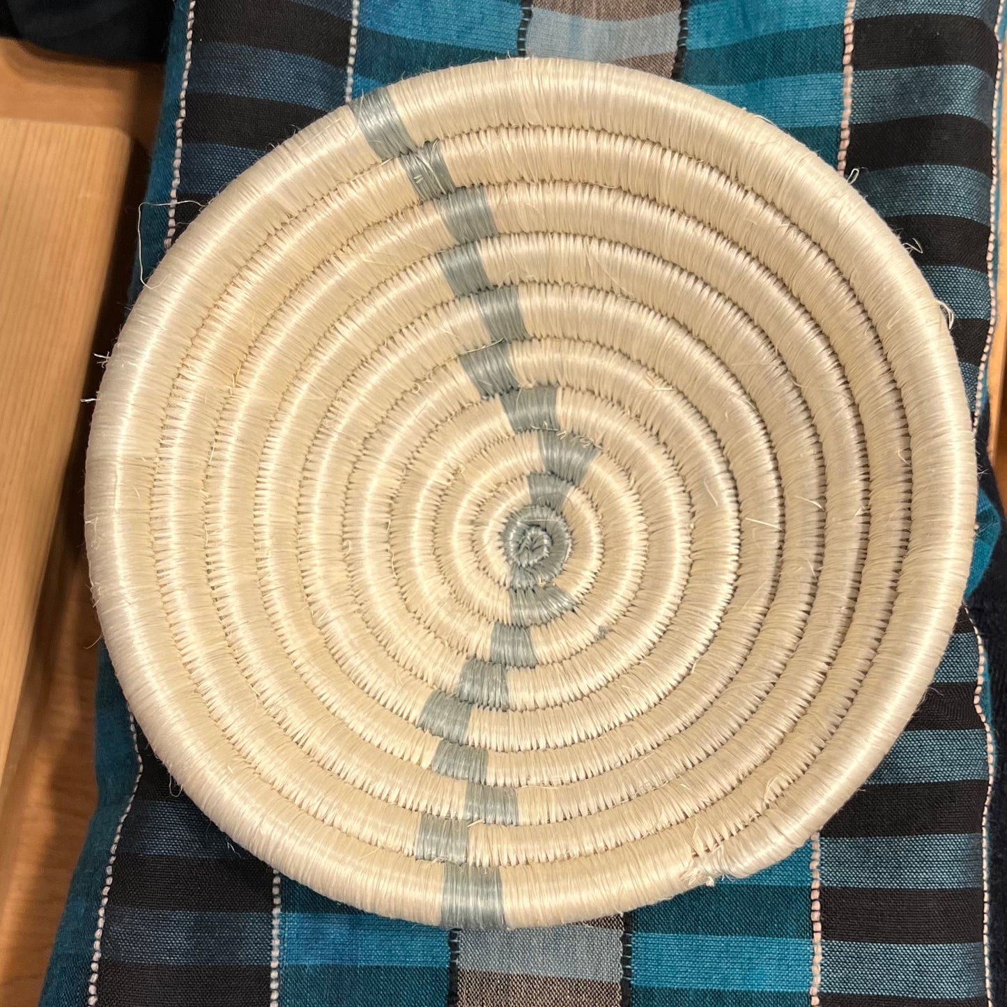 Kazi Woven Bowl - Stone 6" diameter