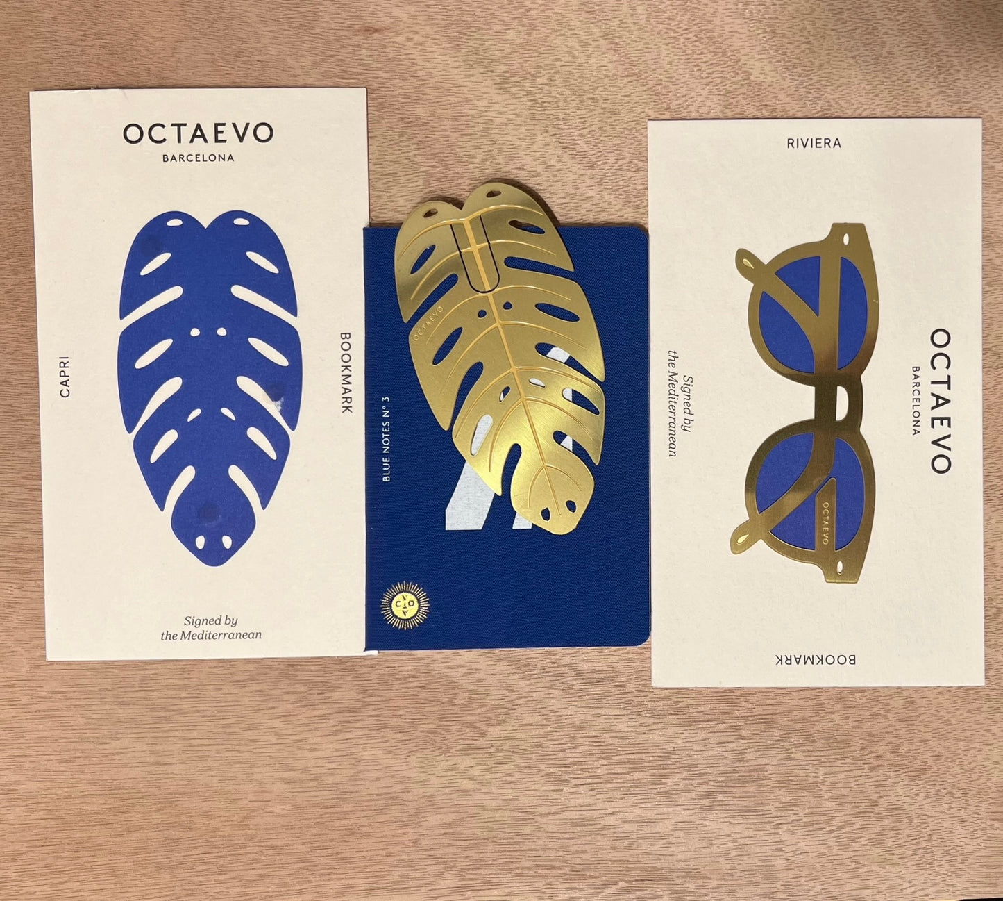 Octaevo Brass Coral Bookmark