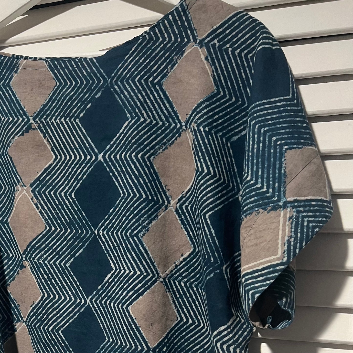 Maelu designs Levi print top