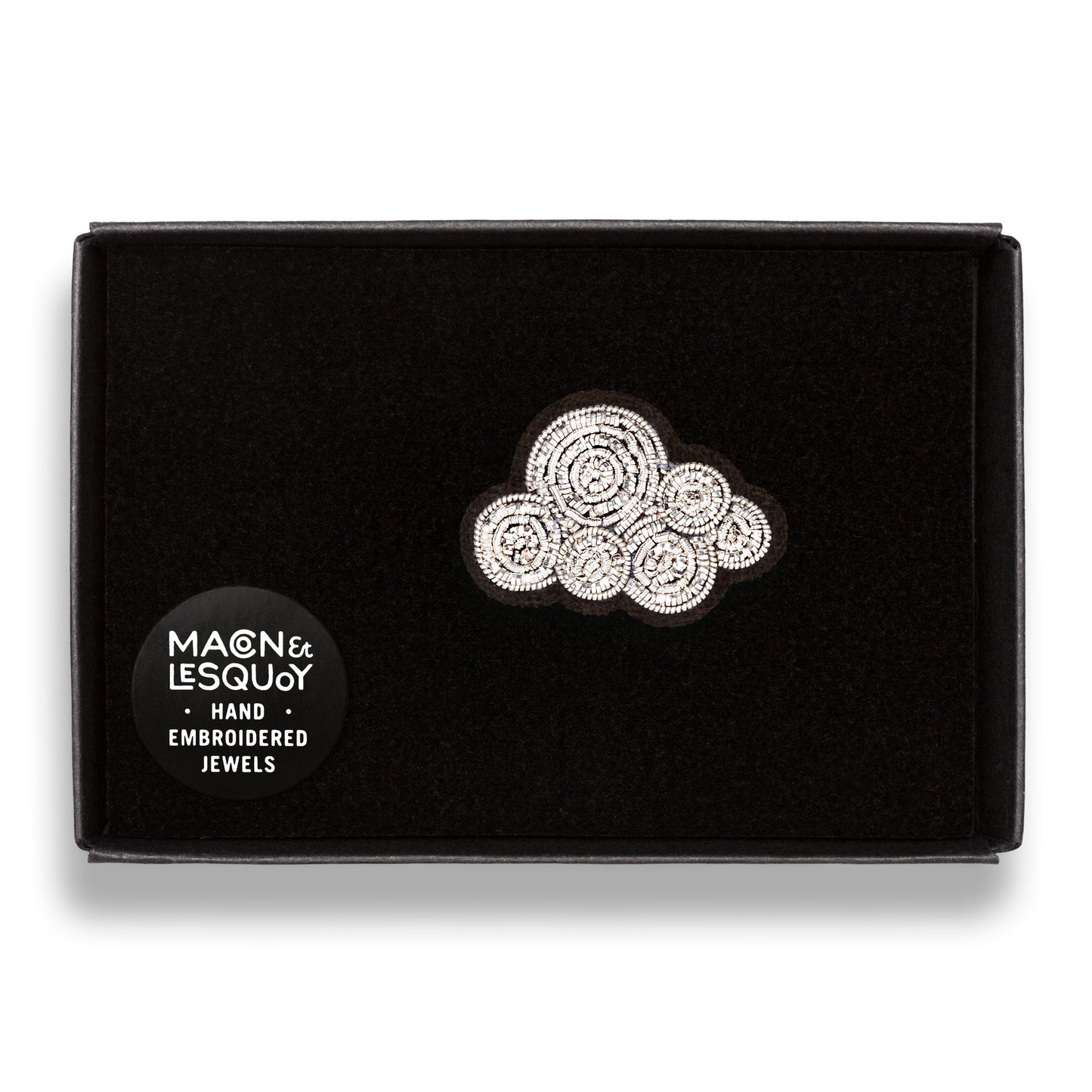 Macon et LesQuoy -Cumulus cloud- Brooch pin
