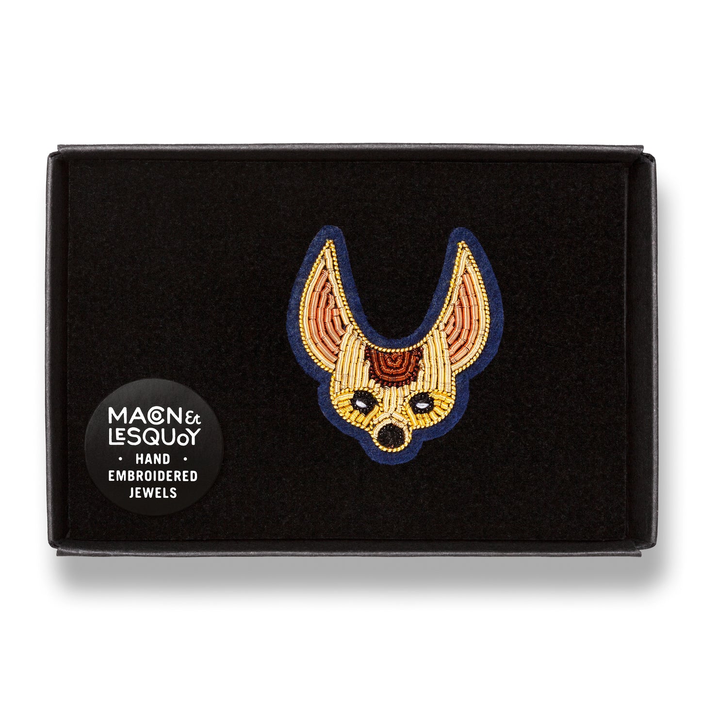 Macon et LesQuoy -Fennec fox- Brooch pin