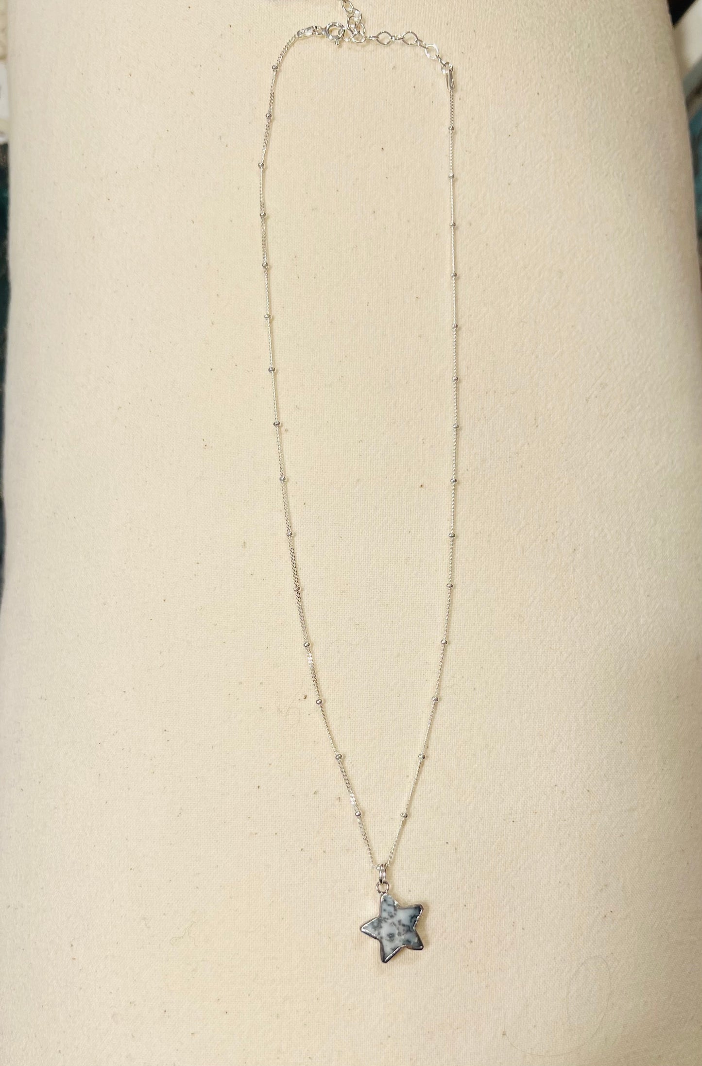 Stone Cooper Silver Satellite necklace