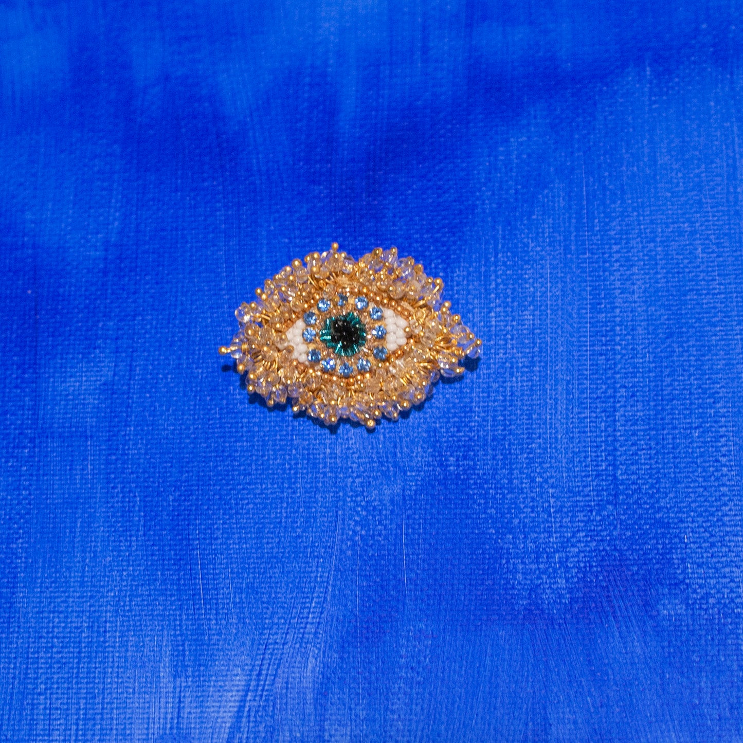 Olivia Dar Milos Brooches Blue