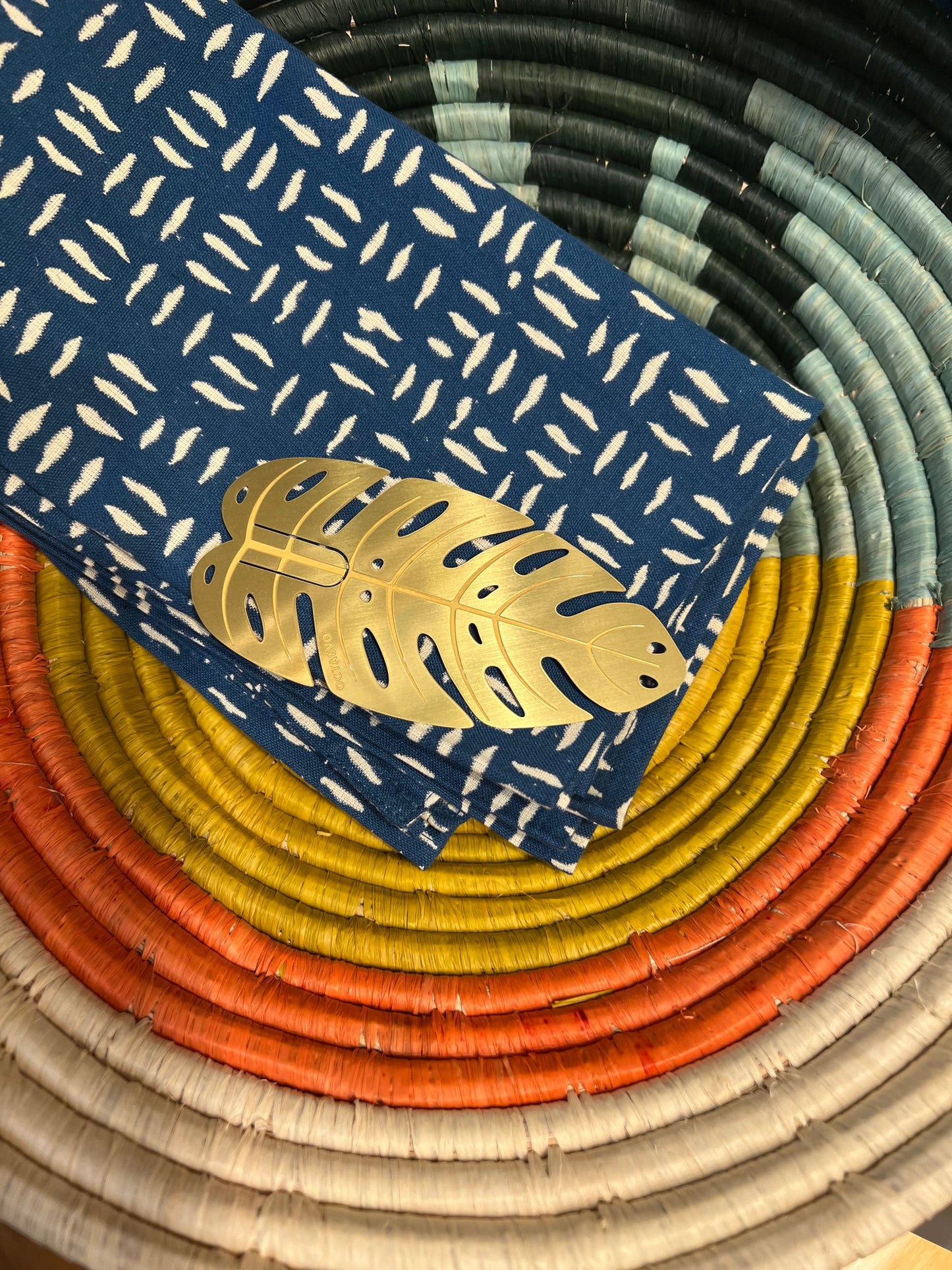 Maelu designs Joni block print bandana