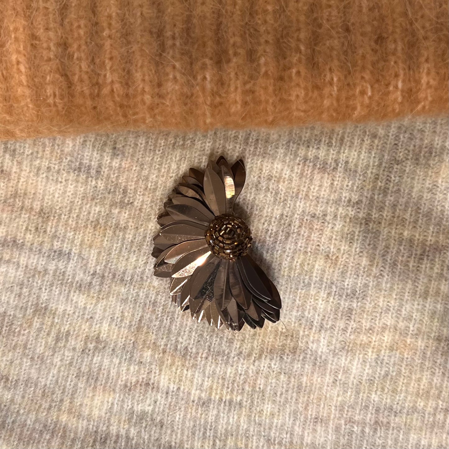 Olivia Dar Marigold Earring Pair Brown