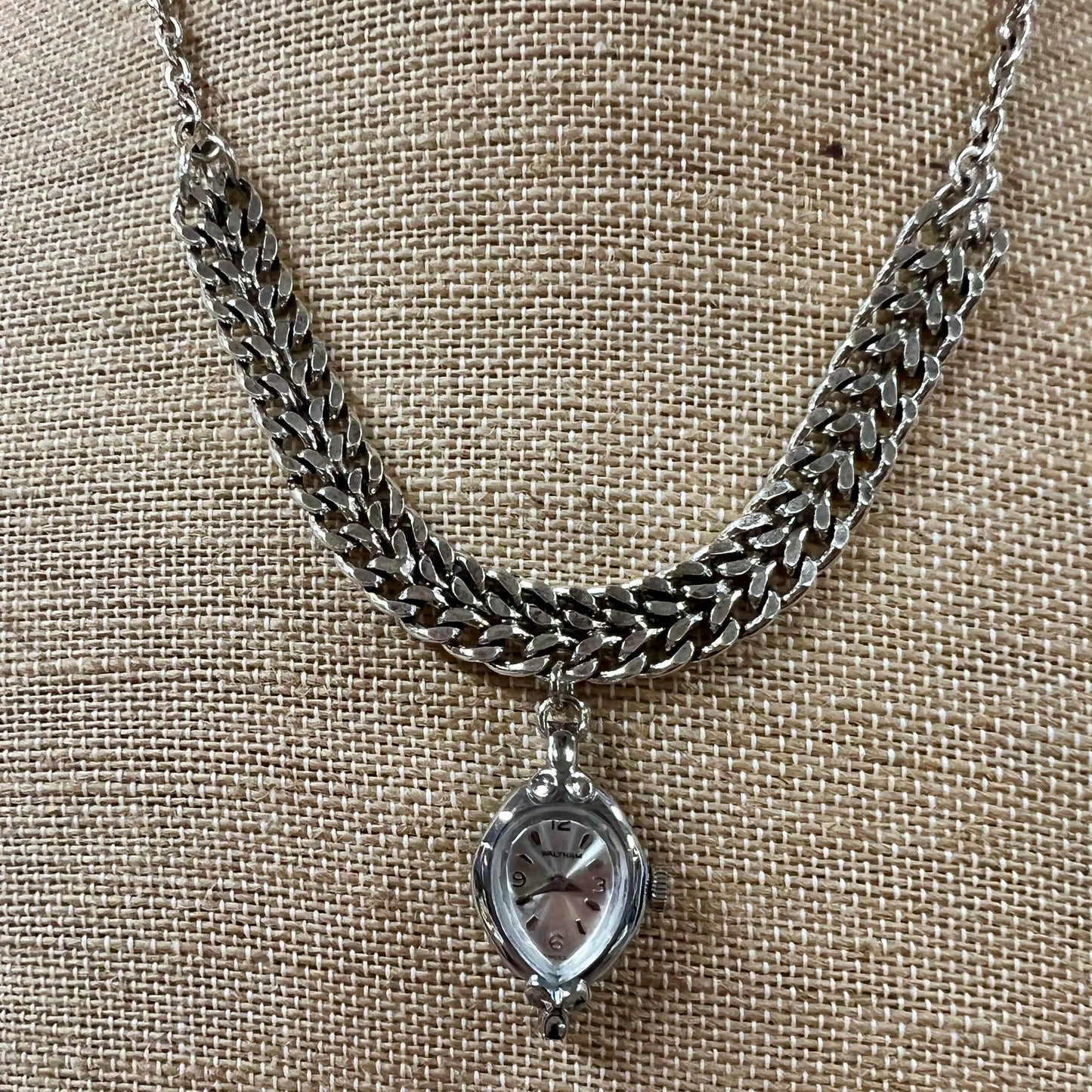 Stone Cooper Watch Necklace