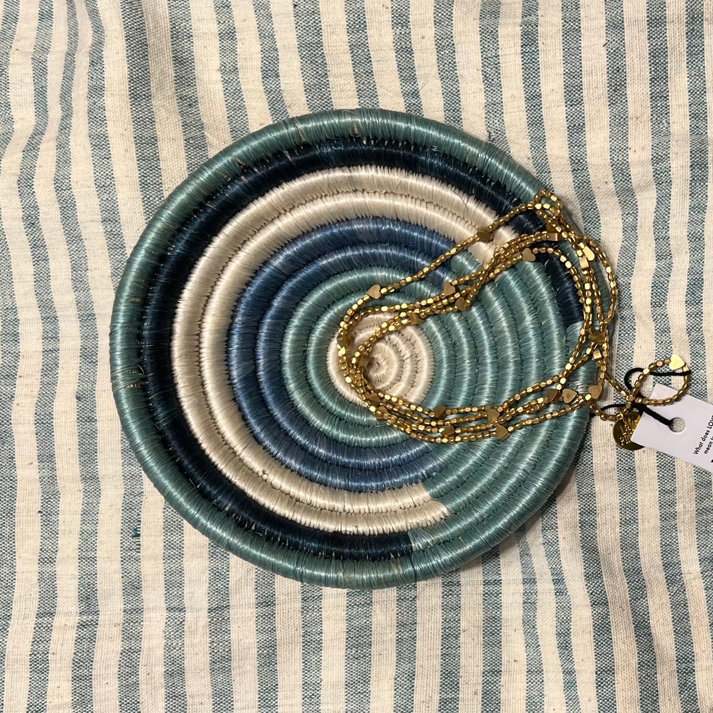 Kazi Woven Bowl - Synthesis 6" diameter