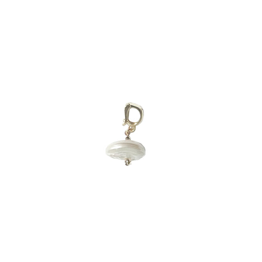 The Swellife Saucer Freshwater Pearl Charm