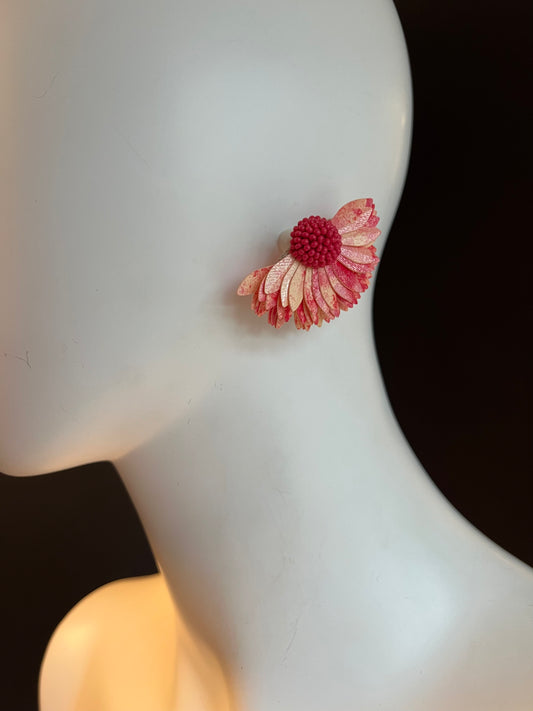 Olivia Dar Marigold Earring Pair Pink