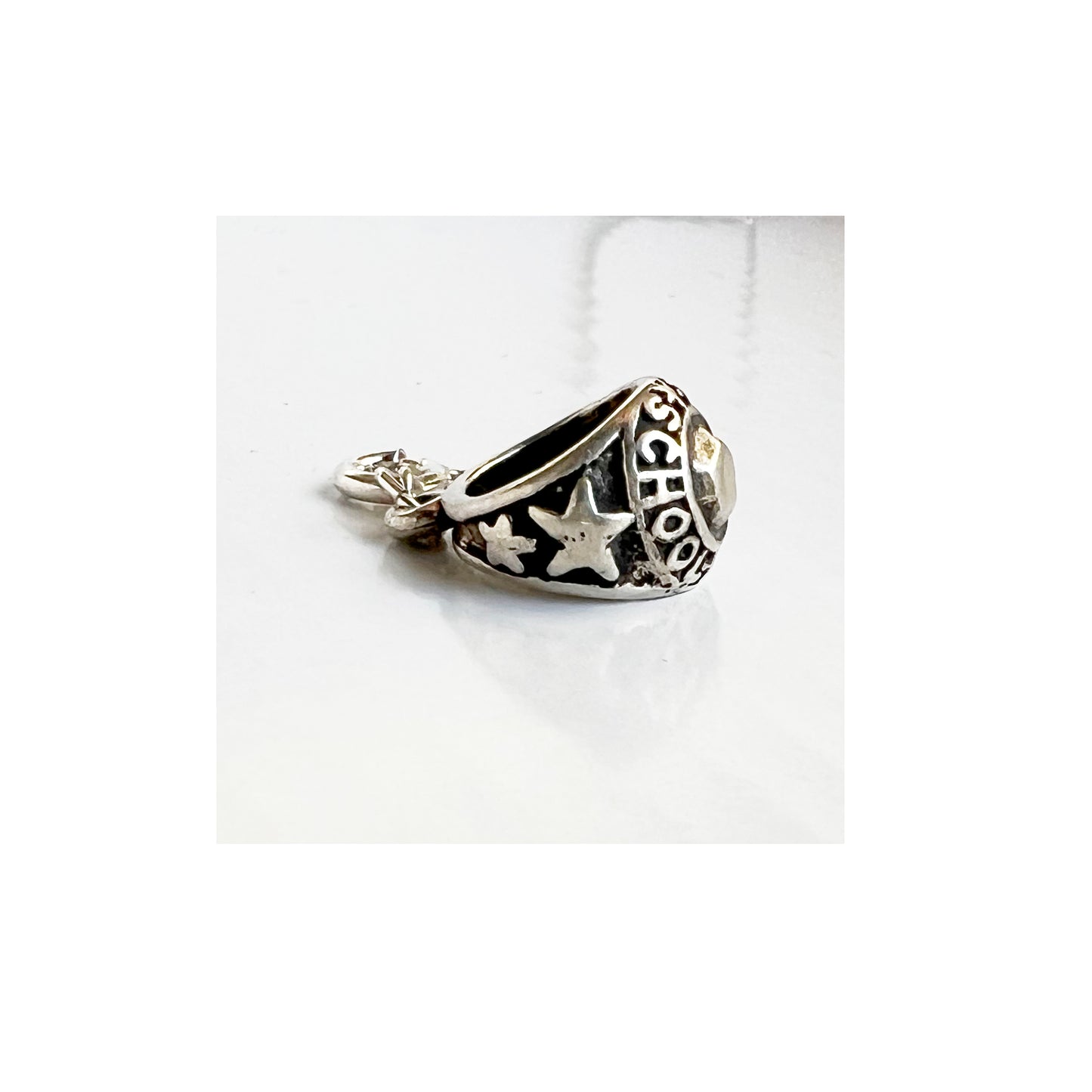 Stone Cooper Class ring charm