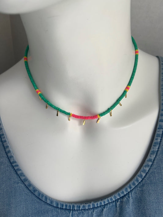 The Swellife Riptide Necklace Seafoam