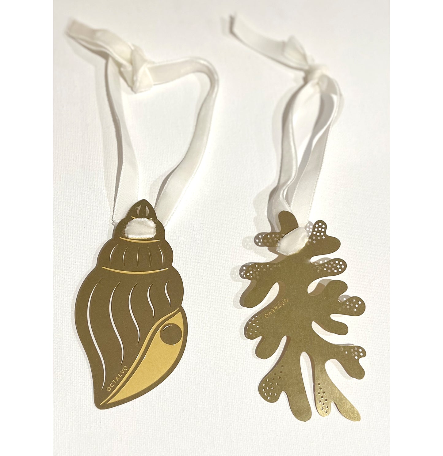 Octaevo Brass Shell Bookmark