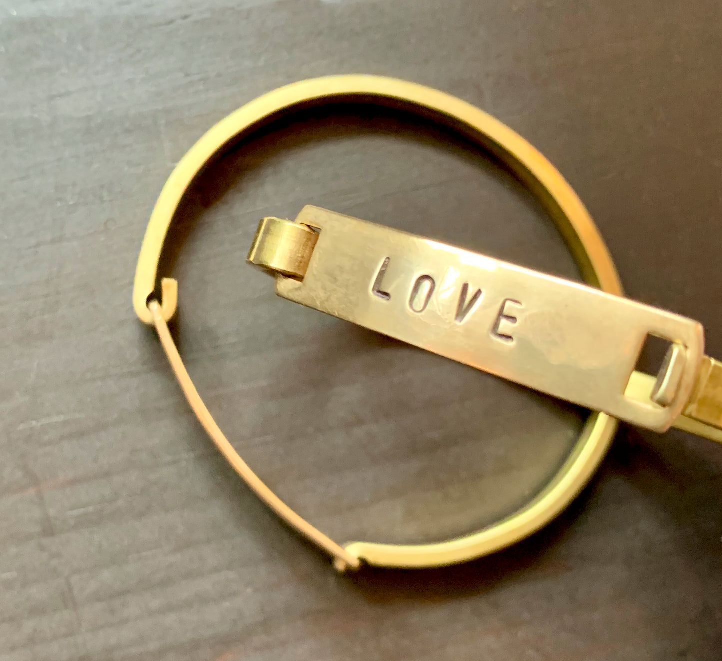 Stone Cooper Clip Cuff