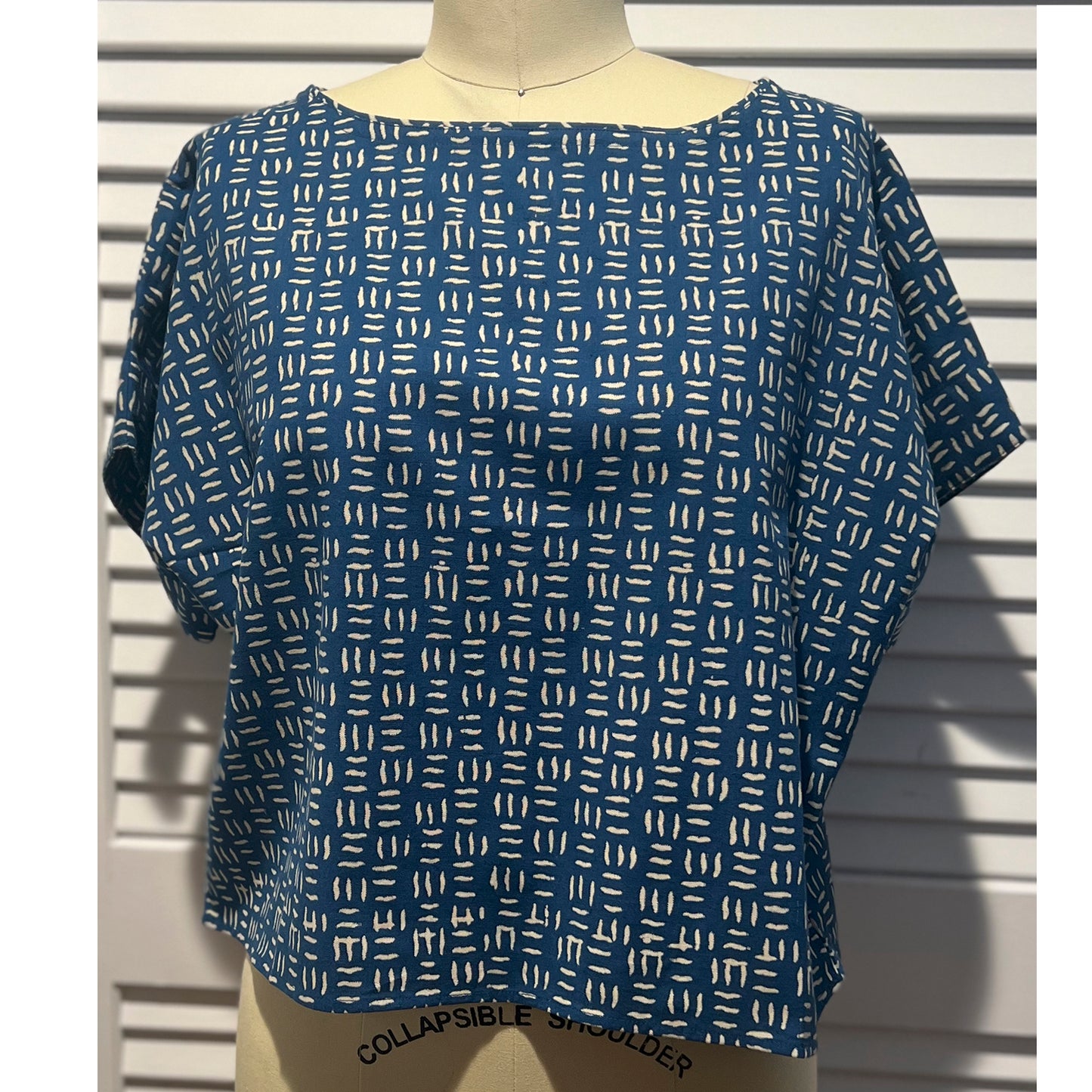 Maelu designs block print top - Joni