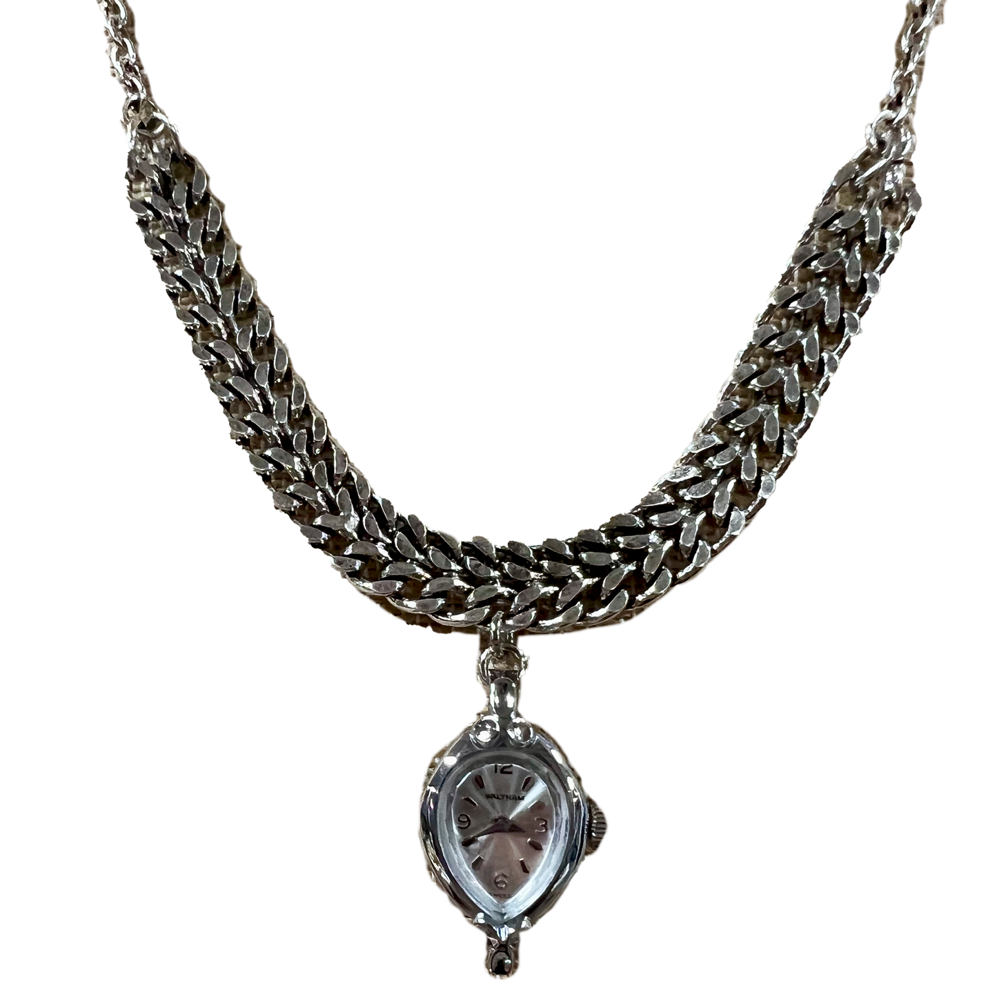 Stone Cooper Watch Necklace