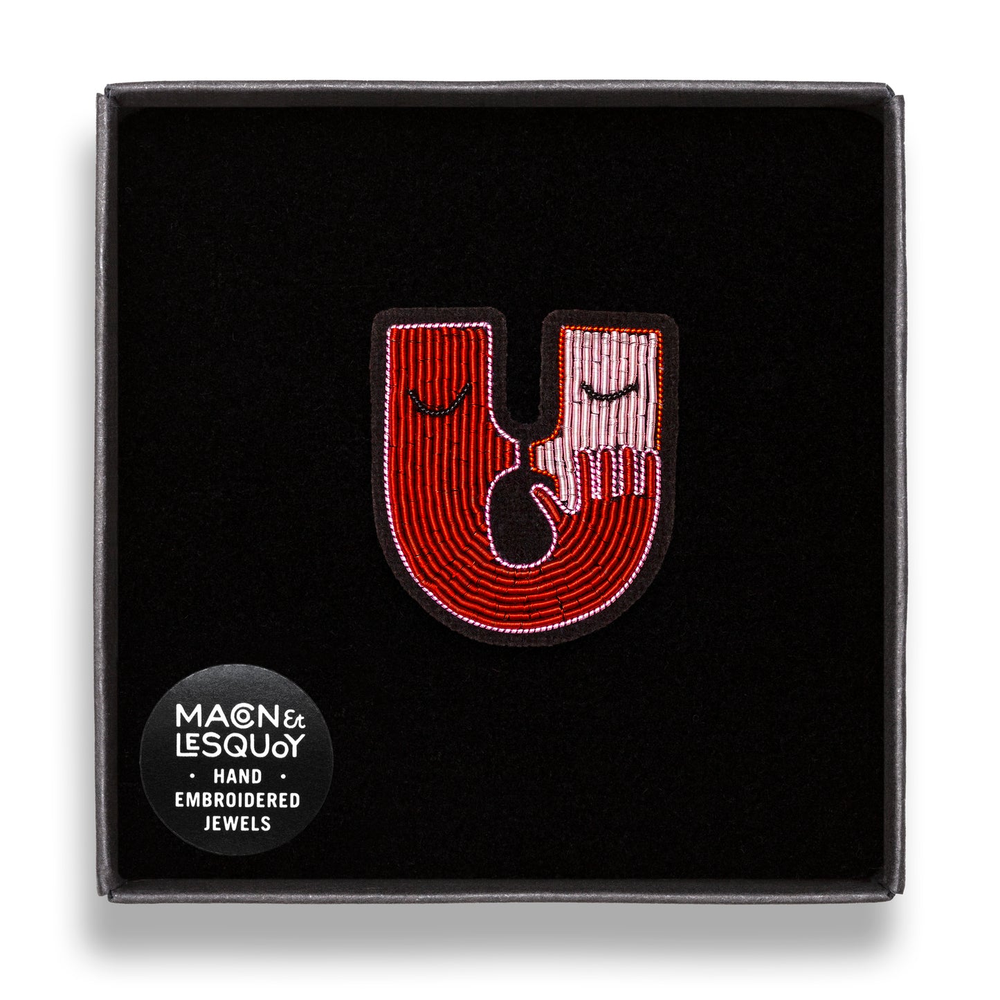 Macon & LesQuoy - Coloured Kiss -  Brooch pin