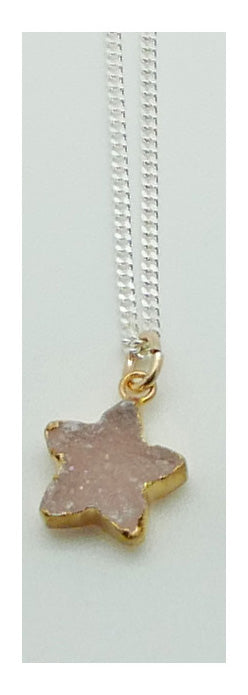 Stone Cooper raw stone necklaces