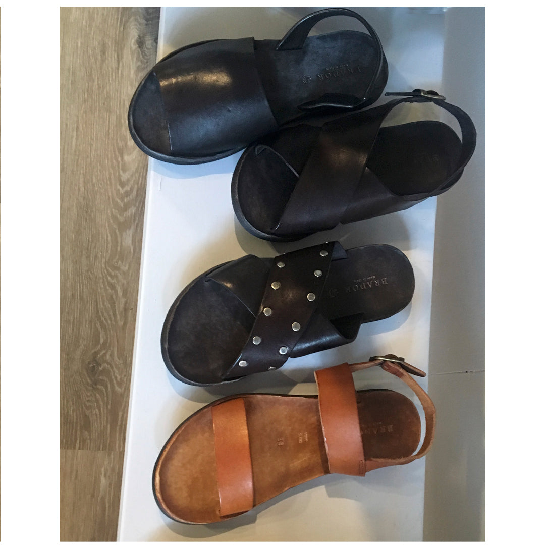 Brador Natural Strap Sandal 37 40