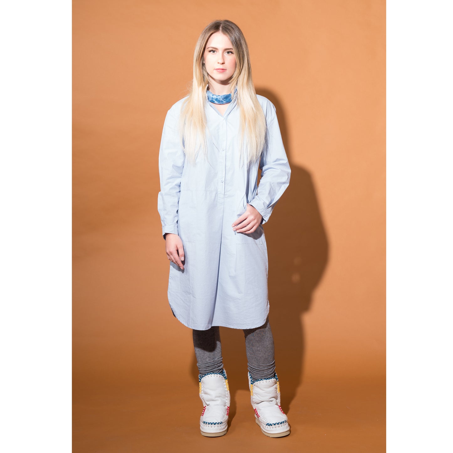 Humanoid Frenzo Cotton shirtdress - small