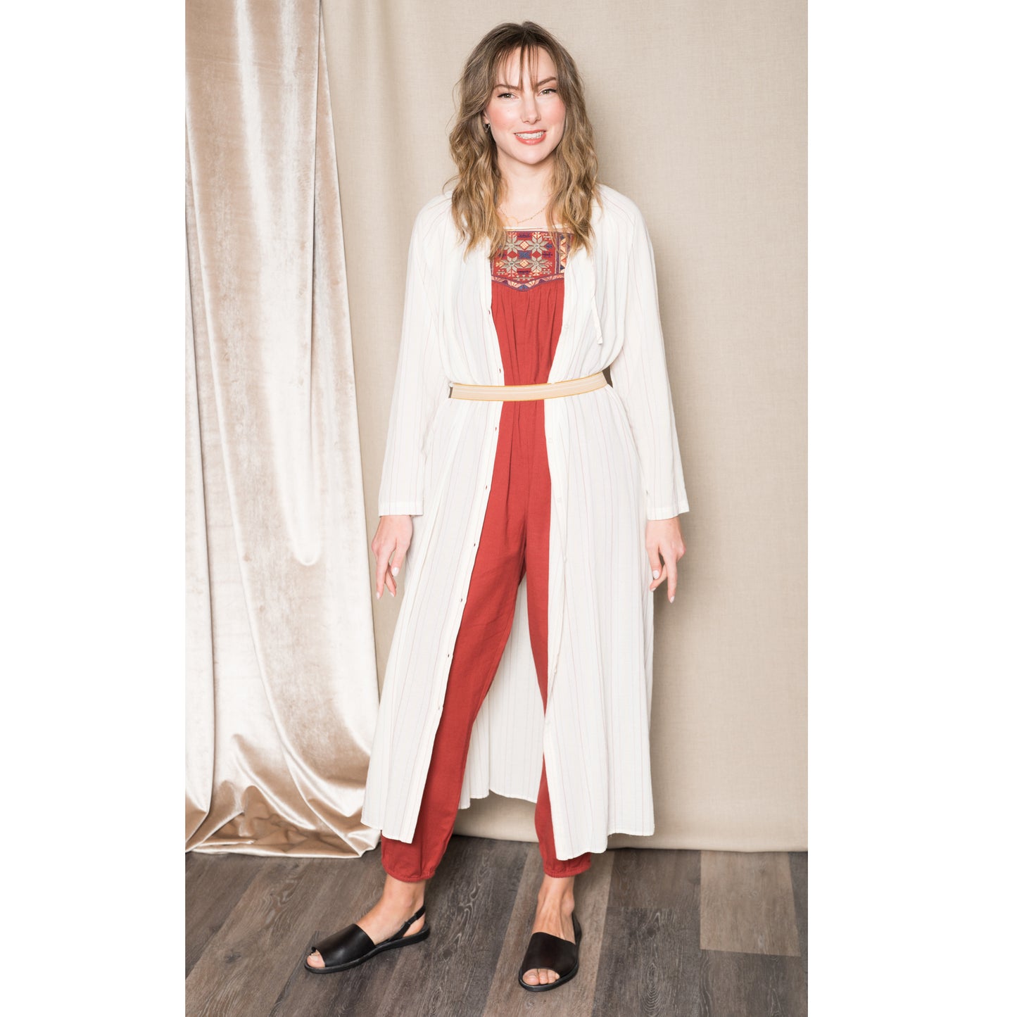 Humanoid Ricky stripe salt dress