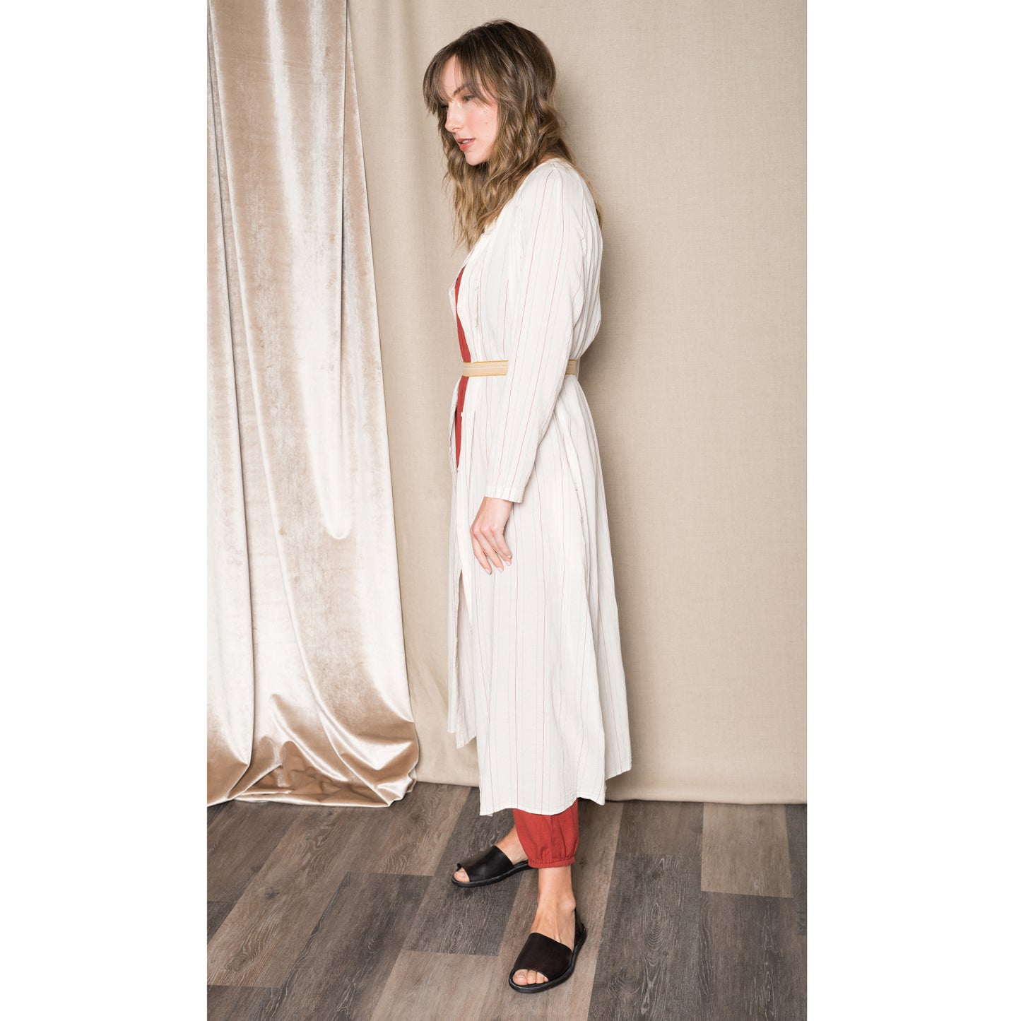 Humanoid Ricky stripe salt dress