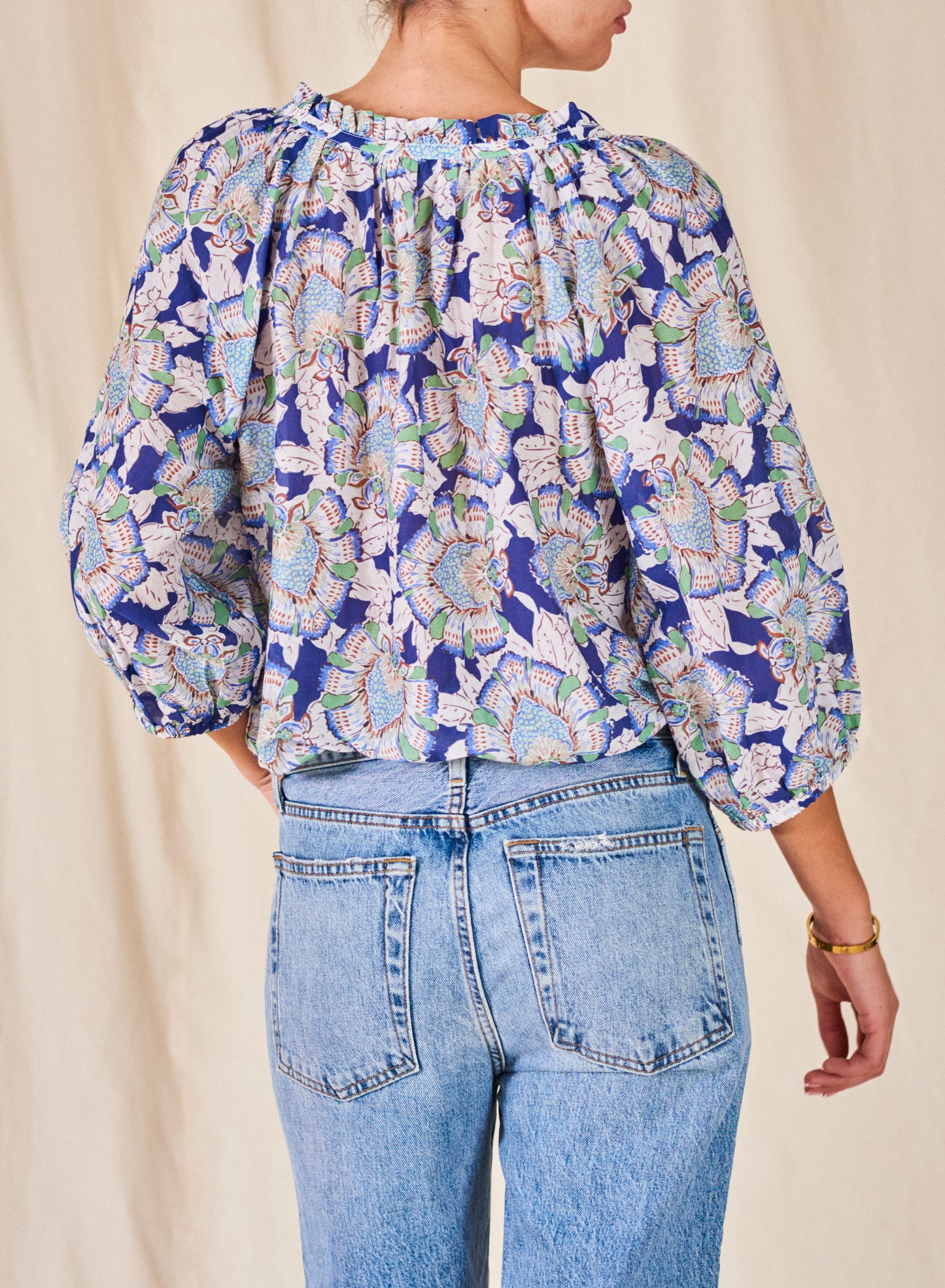 M.A.B.E Irie print top - small