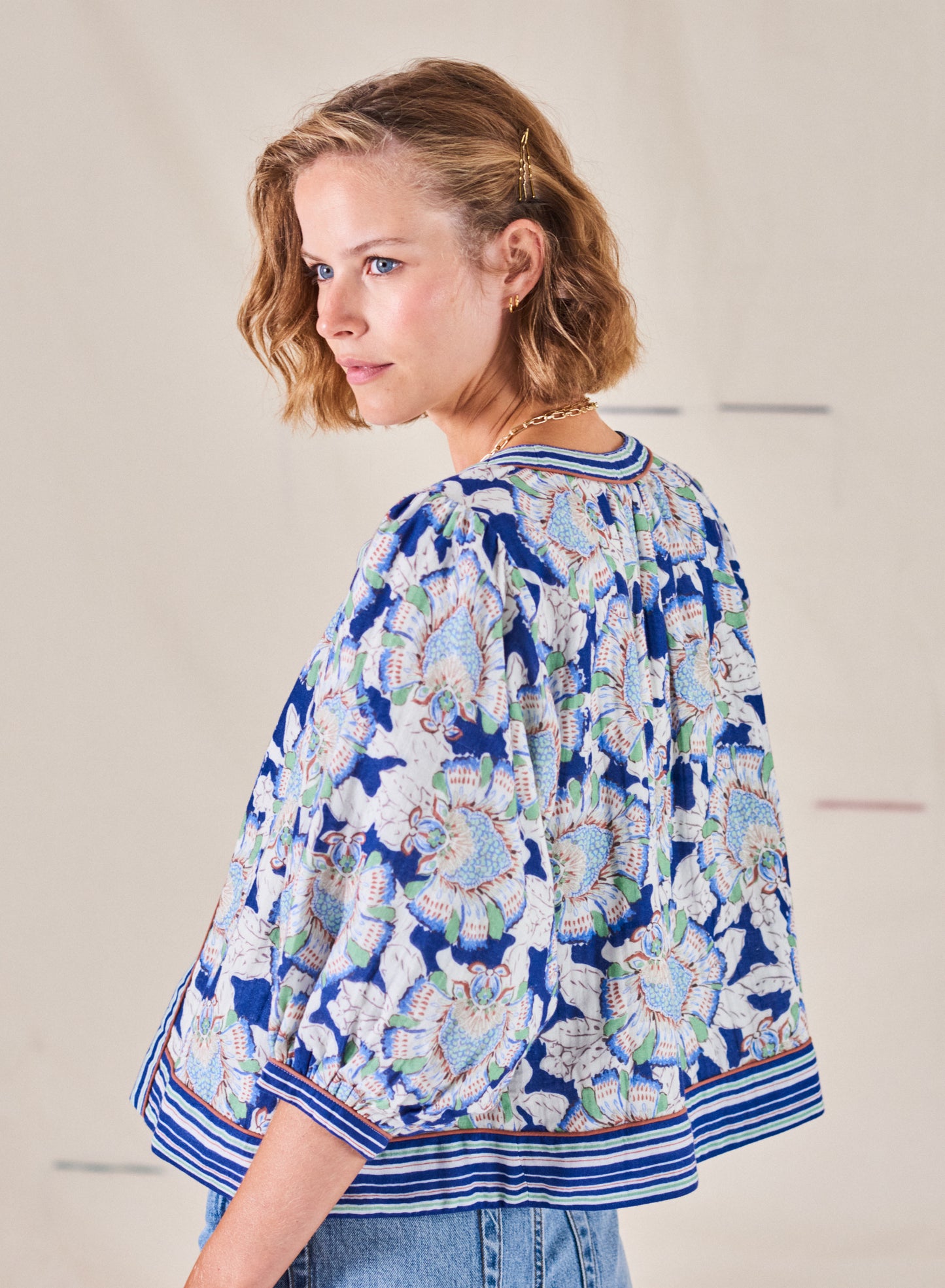 M.A.B.E Irie Print Jacket - XS