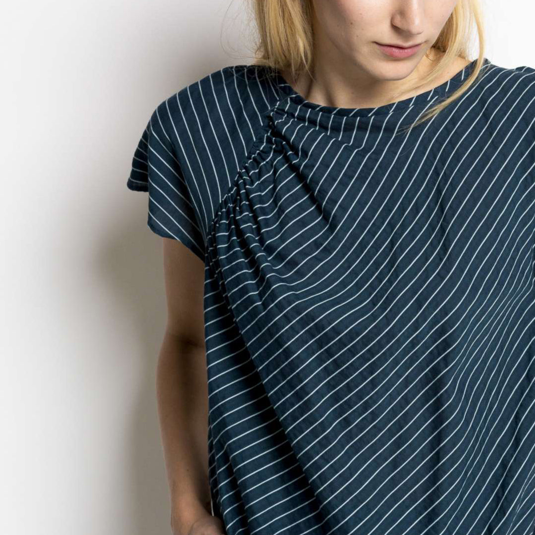 Humanoid Meez Midnight Stripe Top