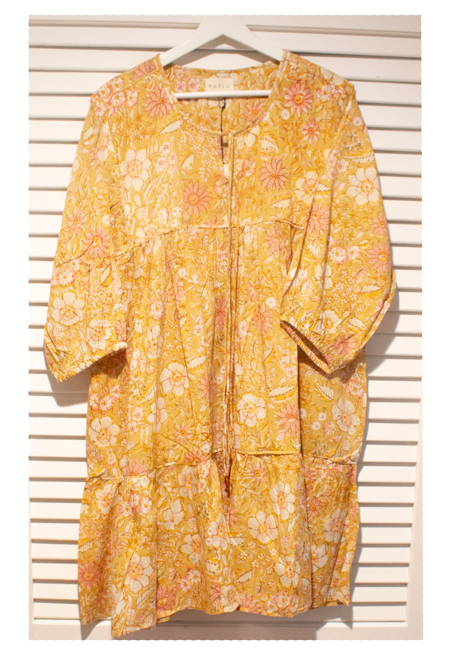 Maelu Designs Willow Mini Dress Harlowe print