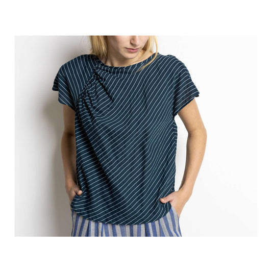 Humanoid Meez Midnight Stripe Top