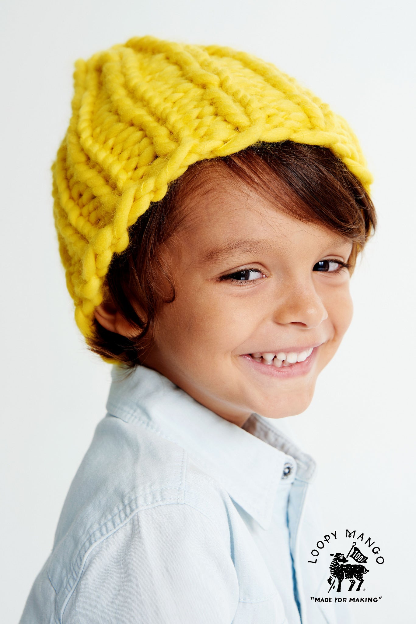 Loopy Mango DIY Kit hat - Mini Beanie