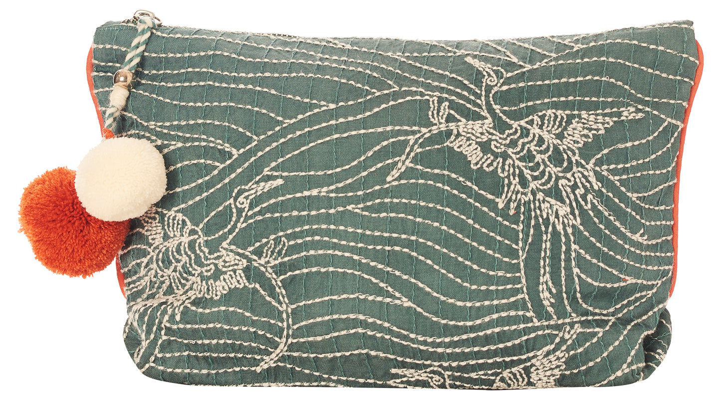 MABE Emiko Zip Clutch Pouch