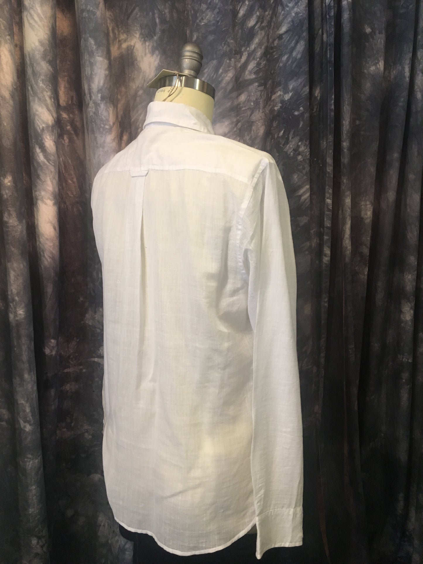 Umber and Ochre voile shirt