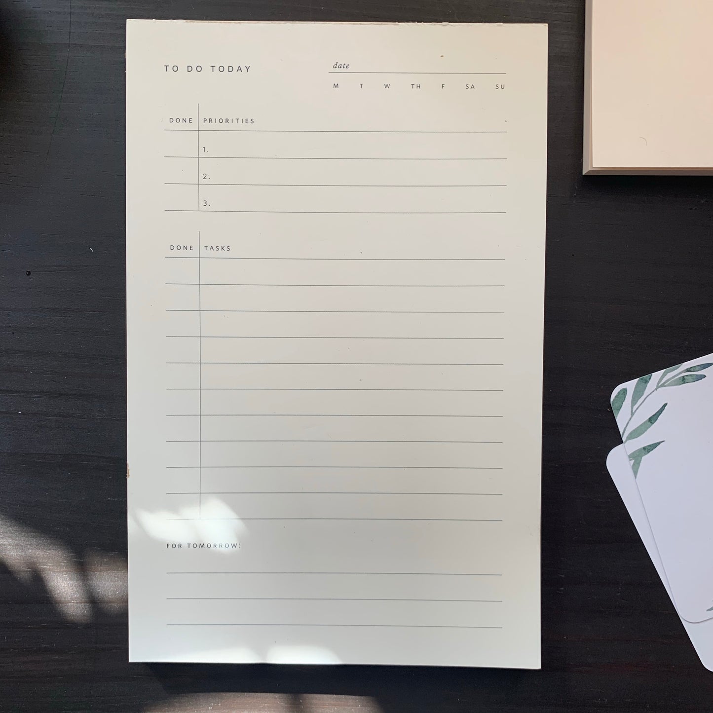 Ramona & Ruth Letterpress note pads