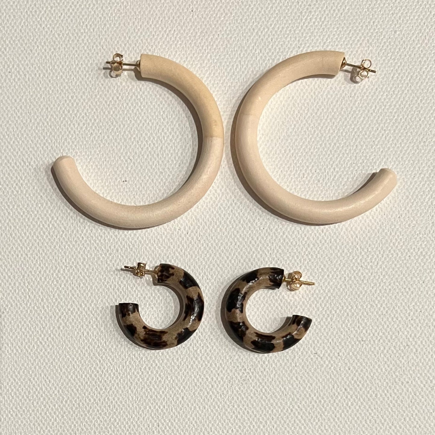 Binky and Lulu Mini Hoop Earring Cherry Tomato