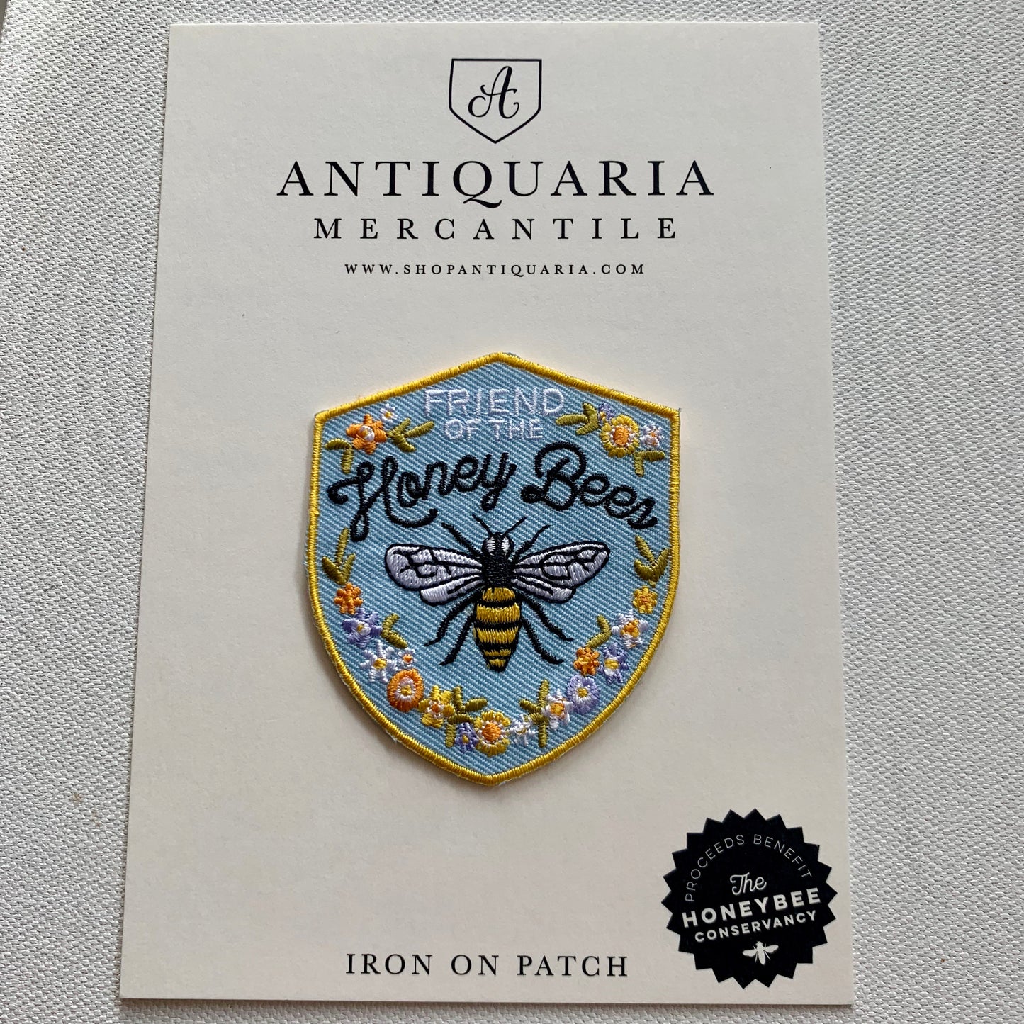 Antiquaria Embroidered Patch Wildflower