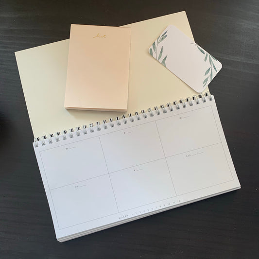 Ramona & Ruth Letterpress note pads