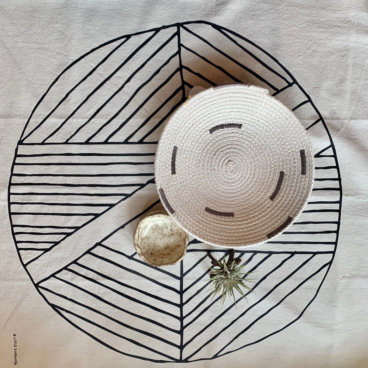 Little Korboose Organic Cotton Tea Towel - Colorado