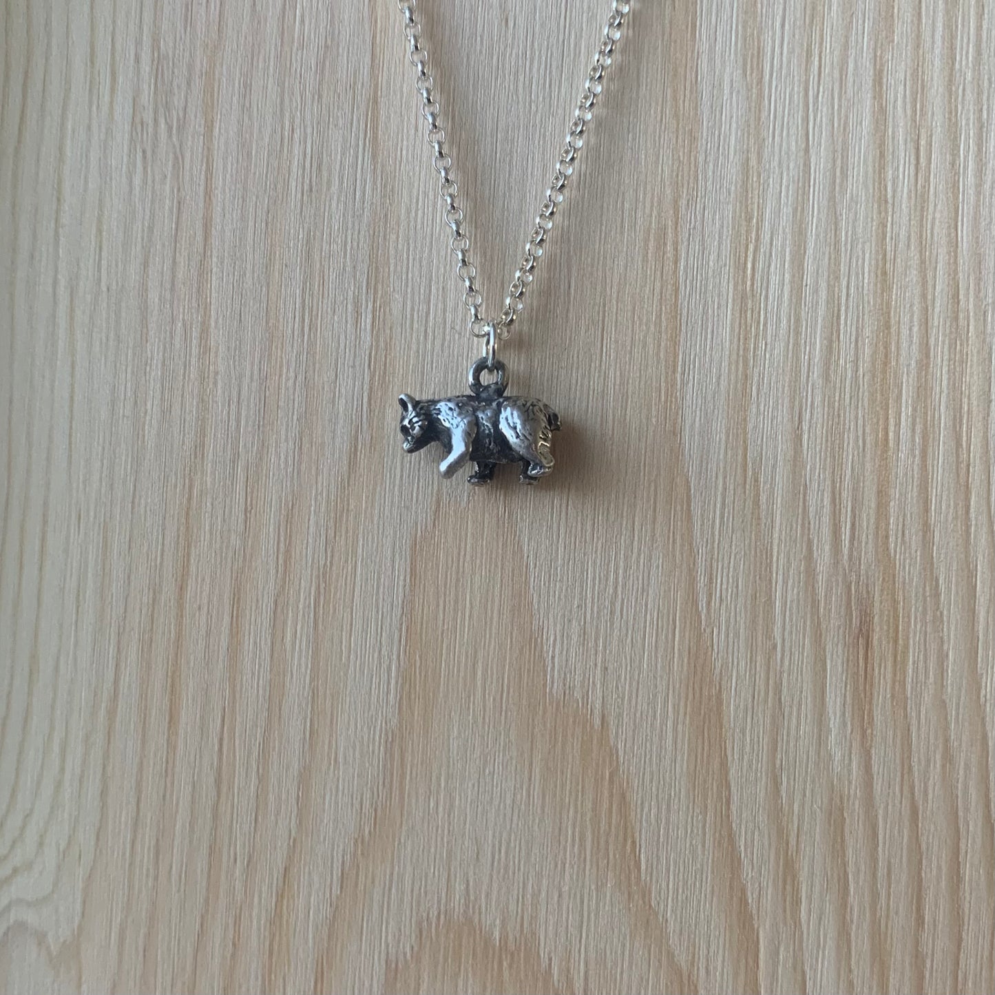 J.Salta Bear Cub Necklace