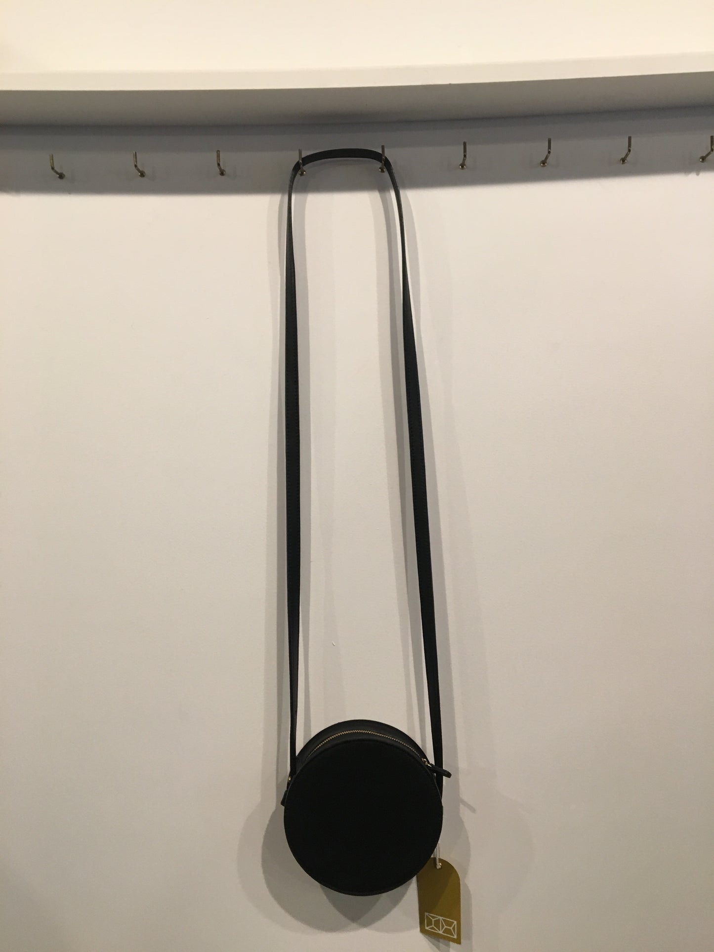 Minor History Mini Moon crossbody leather bag