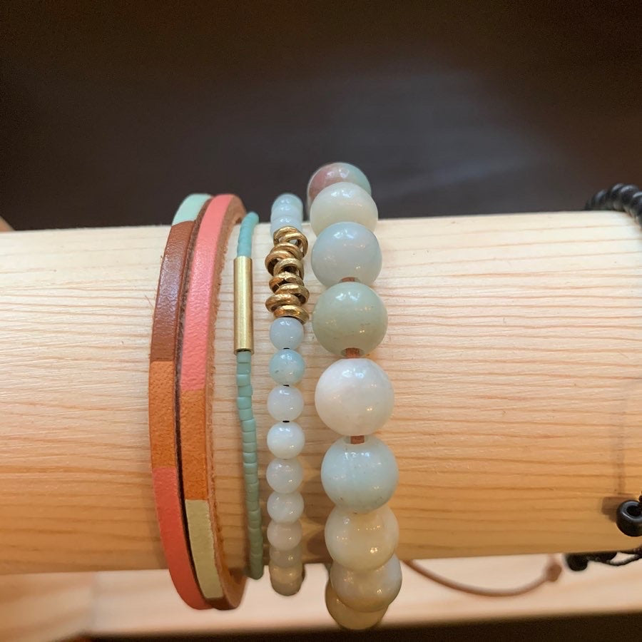 Son of a Sailor Leather Bracelet