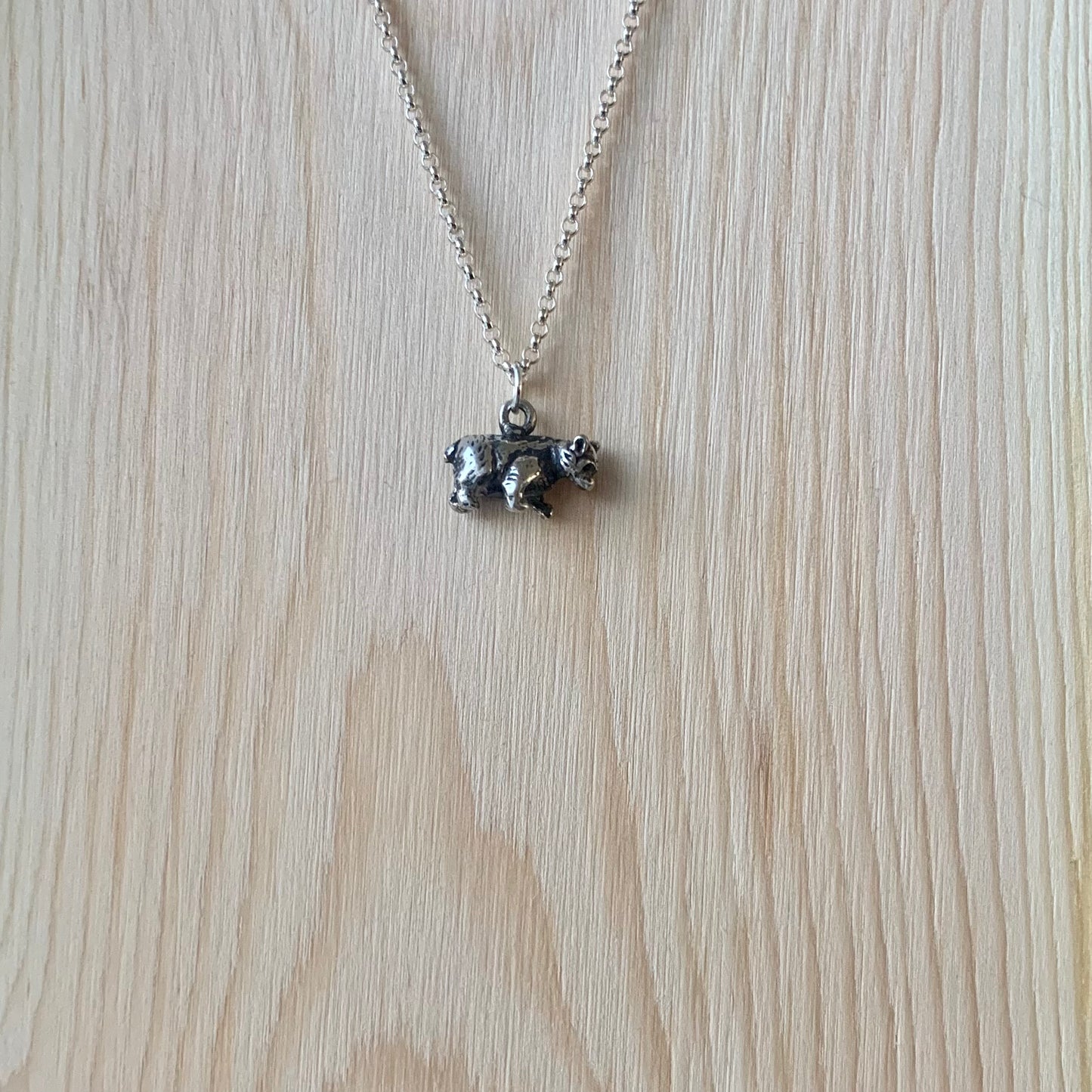 J.Salta Bear Cub Necklace