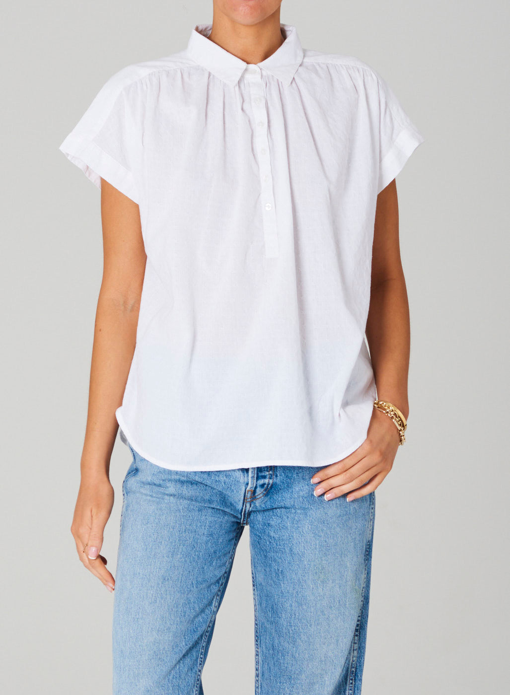 MABE apparel White Remi Top
