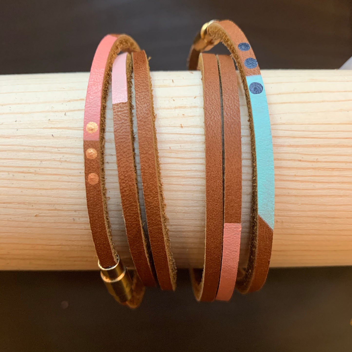 Son of a Sailor Leather Bracelet